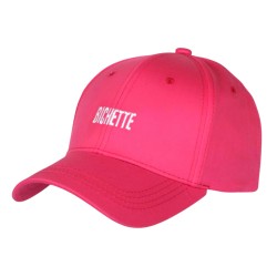 Casquette Femme Noire BICHETTE Brodée Réglable en Coton