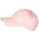 Casquette Femme Rose BICHETTE Brodée Réglable en Coton