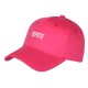 Casquette Femme Rose POUPETTE Brodée Réglable