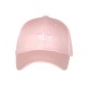 Casquette Femme Rose Pastel POUPETTE Brodée Réglable