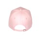 Casquette Femme Rose Pastel POUPETTE Brodée Réglable