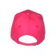 Casquette Femme Fuchsia BRILLANTE Brodée Blanche Réglable