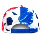 Casquette NY Football France Homme Femme Tricolore Bleu Blanc Rouge