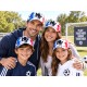 Casquette NY Football France Homme Femme Tricolore Bleu Blanc Rouge