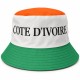 Bob Côte d’Ivoire Homme Femme Orange Blanc Vert Supporter Football