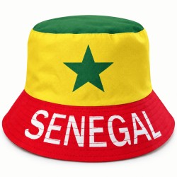 Bob Sénégal Homme Femme Vert Jaune Rouge Supporter Football Étoile