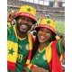Bob Sénégal Homme Femme Vert Jaune Rouge Supporter Football Étoile