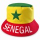 Bob Sénégal Homme Femme Vert Jaune Rouge Supporter Football Étoile