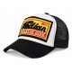 Casquette Indian Noire Blanche Vintage Skeleton en Coton