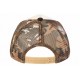 : Casquette Indian Marron camouflage Vintage Skeleton en Coton