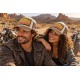 Casquette Indian Beige Camouflage Vintage Skeleton en Coton