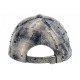 Casquette NY Bleue Délavée Vintage Homme Femme en Coton
