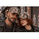 Casquette NY Marron Beige Délavée Vintage Homme Femme en Coton