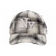 Casquette NY Blanche Noire Délavée Vintage Homme Femme en Coton