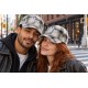 Casquette NY Blanche Noire Délavée Vintage Homme Femme en Coton