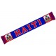 Écharpe Haïti Bleu Rouge Supporter Les Grenadiers 150 x 20 cm