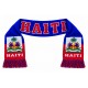 Écharpe Haïti Bleu Rouge Supporter Les Grenadiers 150 x 20 cm