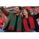 Écharpe Maroc Rouge Verte Supporter Lions de l’Atlas 150 x 20 cm
