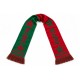 Écharpe Maroc Rouge Verte Supporter Lions de l’Atlas 150 x 20 cm
