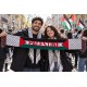 Écharpe Palestine Noir Blanc Rouge Vert Supporter Keffieh 150 x 20 cm