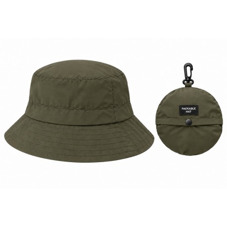 Bob Imperméable Vert Kaki Pliable Homme Femme Randonnée Voyage