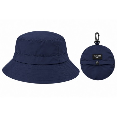 Bob Imperméable Bleu Marine Pliable Homme Femme Randonnée Voyage
