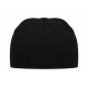 Bonnet Noir Tête de Mort Ailes Roses Homme Femme Biker Gothique