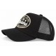 Casquette Riviera Côte d’Azur Noire Trucker Homme Femme Filet