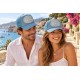 Casquette Riviera Côte d’Azur Bleu Ciel Trucker Homme Femme Filet