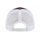 Casquette Riviera Côte d’Azur Bleu Orange Trucker