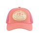 Casquette Riviera Côte d’Azur Rose Trucker Filet Rose