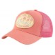 Casquette Riviera Côte d’Azur Rose Trucker Filet Rose