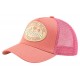 Casquette Riviera Côte d’Azur Rose Trucker Filet Rose