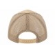 Casquette Riviera Côte d’Azur Beige Trucker Homme Femme Filet