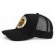 Casquette Monaco Côte d’Azur Noire Trucker Homme Femme Filet