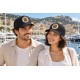 Casquette Monaco Côte d’Azur Noire Trucker Homme Femme Filet
