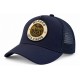Casquette Monaco Côte d’Azur Bleu Marine Trucker Homme Femme Filet