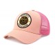 Casquette Monaco Côte d’Azur Rose Trucker Femme Homme Filet