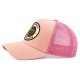 Casquette Monaco Côte d’Azur Rose Trucker Femme Homme Filet