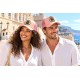 Casquette Monaco Côte d’Azur Rose Trucker Femme Homme Filet