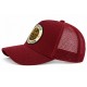Casquette Monaco Côte d’Azur Rouge Bordeaux Trucker Femme Homme Filet