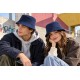 Bob Bleu Marine en Velours Côtelé Grosses Côtes Homme Femme