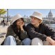 Bob Écru Velours Côtelé Grosses Côtes Homme Femme