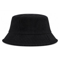 Bob Noir Velours Côtelé Grosses Côtes Homme Femme