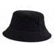 Bob Noir Velours Côtelé Grosses Côtes Homme Femme