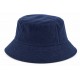 Bob Bleu Marine en Velours Côtelé Fines Côtes Homme Femme