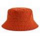 Bob Orange en Velours Côtelé Fines Côtes Homme Femme