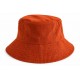 Bob Orange en Velours Côtelé Fines Côtes Homme Femme