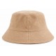 Bob Beige en Velours Côtelé Fines Côtes Homme Femme