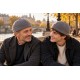 Bonnet Docker Daim Gris – Bonnet Biker Miki en Suédine